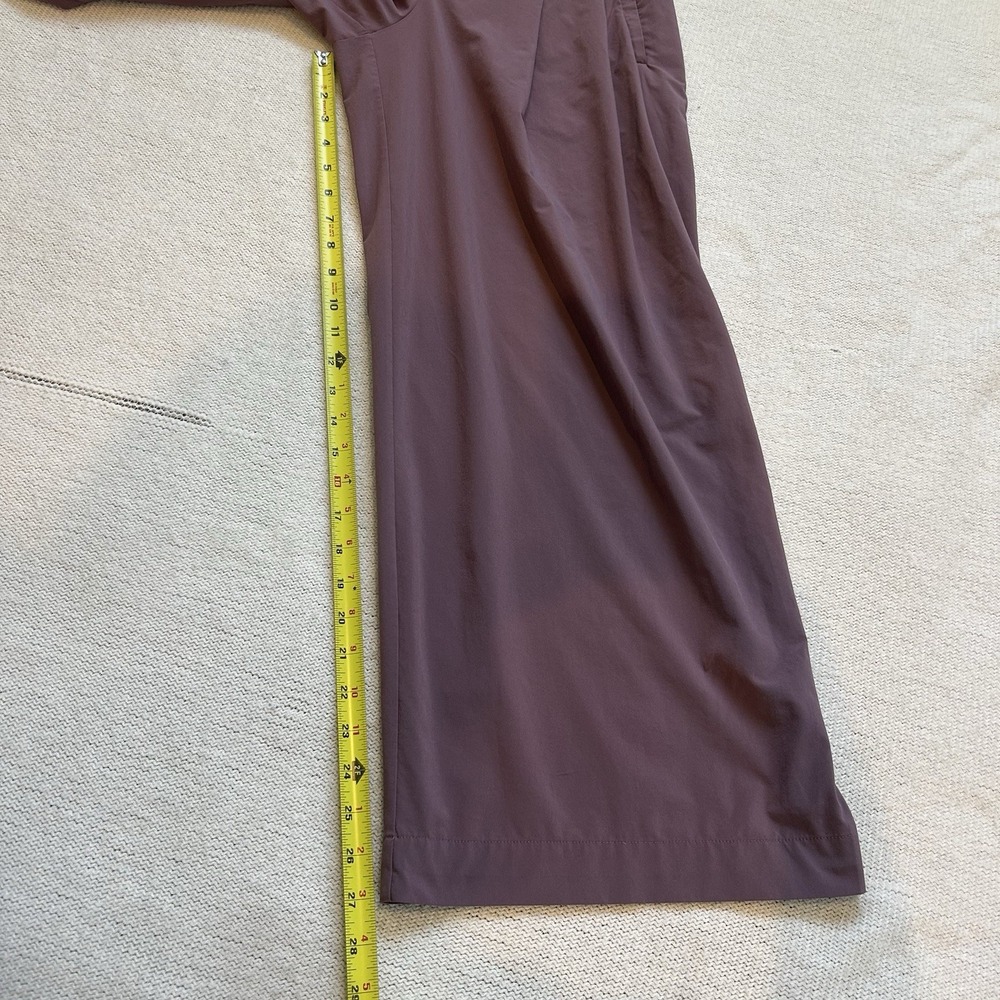 ATHLETA Brooklyn Heights High Rise Pants Sz 2 Pleated Wide Leg Pull On Elastic - Picture 5 of 9
